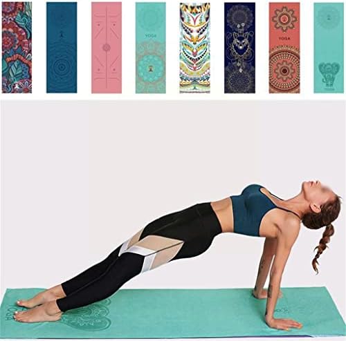 Килимче за йога WDBBY Спортен тампон за фитнес с дебелина 3 мм Eva Comfort Foam Yoga Мат за практикуване на йога