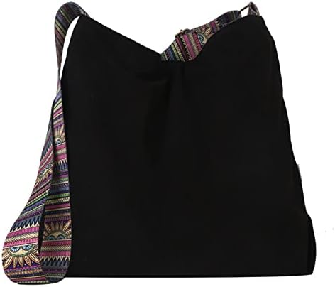 Дамски чанти-скитник FVOWOH, Вельветовая чанта-тоут среден размер на мълния, Ежедневни чанти през рамо в стил бохо,