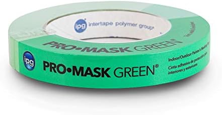 8-дневна малярная лента IPG 5803-1 Green ProMask.94 инча (Една ролка), 0,94 инча x 60 ярда