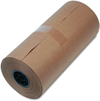 Универсален Ролка Амбалажна хартия Големия обем средно тегло, тегло на опаковката 40 паунда, 18 x 900 метра, кафяво