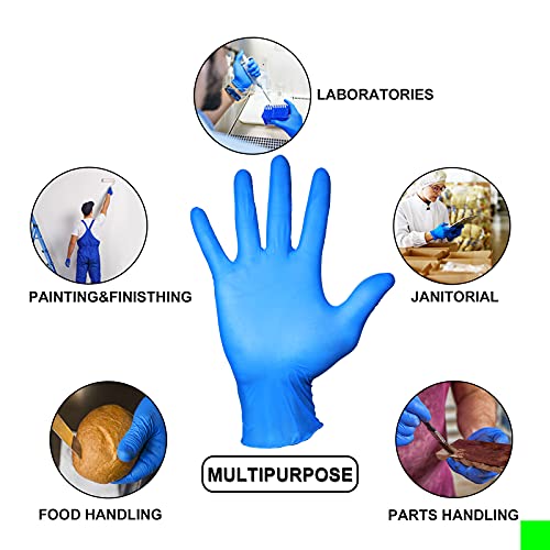 Ръкавици за еднократна употреба от смес от нитрил и винил PEIPU (XL, количество 100 броя) и на винилови ръкавици