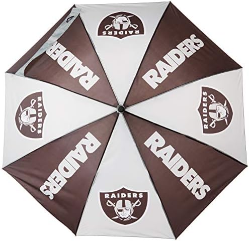 Чадър С Логото на отбора в НФЛ Las Vegas Raiders Team, Цвят на Екип, Един Размер