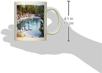 Керамична чаша 3dRose Secret Beach by Lake Tahoe East Shore, 11 грама