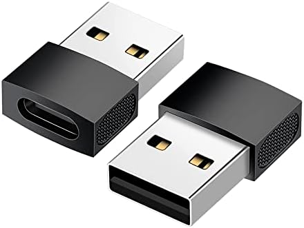 USB Адаптер C за свързване към USB конектора 2 бр., Конвертор за зарядно устройство тип A за Apple iWatch Watch