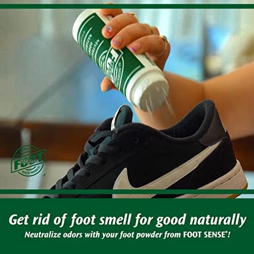 Естествено средство за премахване на миризмата на краката и обувките – Дезодорант за обувки без талк и Присыпка за организма, Неутрализира Неприятните миризми - У?