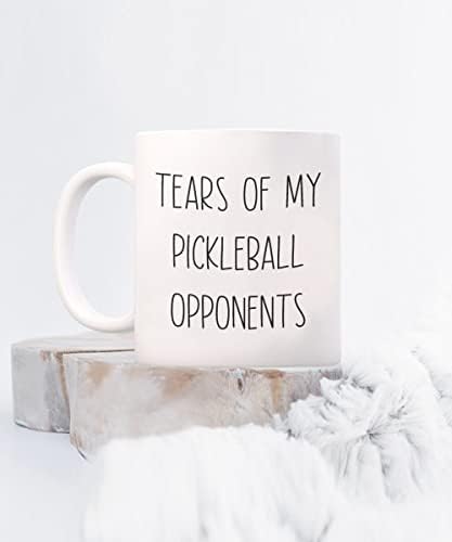 Sunmead Tears of My Pickleball Opposals, най-Добрите Подаръци за мъже или Жени, Забавен Купа за Игра в Пиклбол