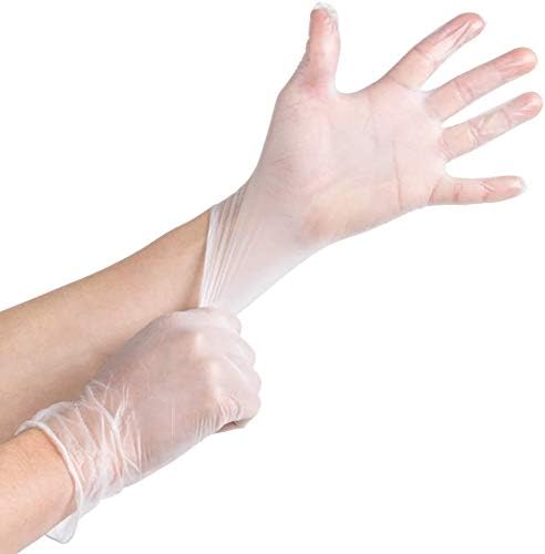 Ръкавици за еднократна употреба без Винил прах, Без латекс, средният размер на 4,5 Mils - Xpose Safety