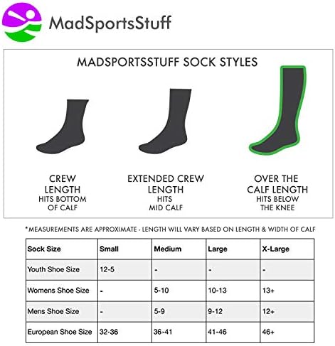 MadSportsStuff Спортни чорапи Happy Делфините Над горната част на Крака