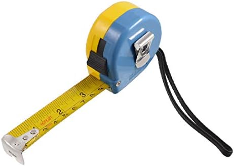 X-DREE Самоубирающийся инструмент за измерване на дължини Английска Метрична гама на Лентата е 16 фута, 5 метра