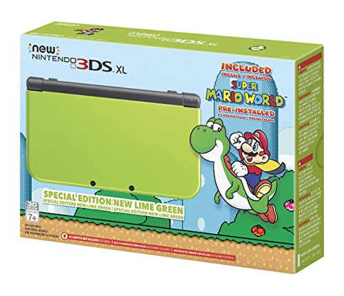 Nintendo New 3DS XL - Лаймово-зелена издание на Super Mario World Edition (Актуализиран)