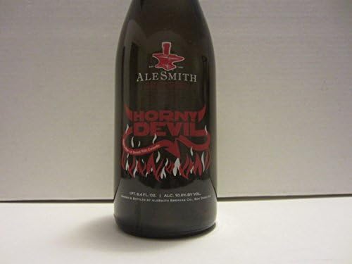 Комплект от 2 Празни Бутилки Alesmith Brewing Company в Сан Диего, КАЛИФОРНИЯ Палави Devil Белгийски Ел Крафтовое