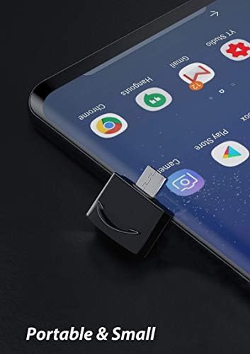 USB Адаптер C Female USB Male (2 опаковки), който е съвместим с вашите Xiaomi Mi Mix Alpha за OTG със зарядно устройство