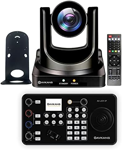 Комплекти за PTZ камери AVKANS 30X NDI IP Джойстик Контролер за производство на видео
