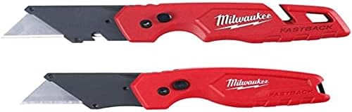 Комплект сгъваеми ножове Milwaukee Electric Tool 48-22-1503 Хечбек, Червен