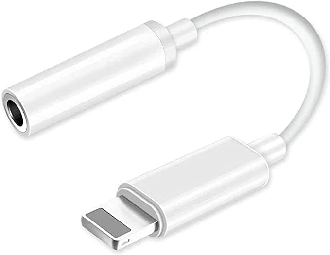 Умен Преобразувател Конектори за слушалки, Съвместими за iPhone Светкавица с Адаптер Аудиоразъема 3,5 мм, Адаптер