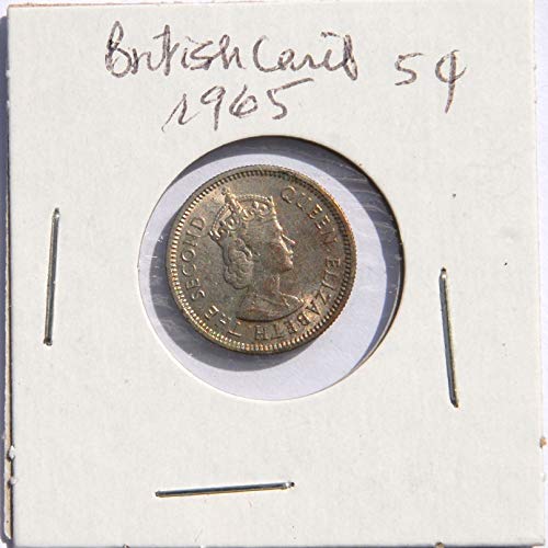 1965 KN. Восточнокарибские щати Емитират монета Златната сърна номинална стойност от 10 цента.