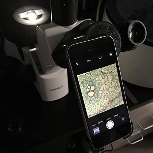 Адаптер за камера LaBOT Microscope за iPhone (само в джоба, без обектив) (iPhone 5s / SE, червен)