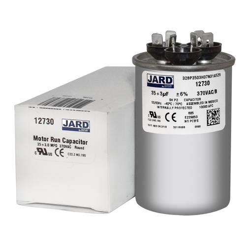 През цялата кондензатор с двойно действие 35 + 3 x 370 В променлив ток от Jard 12730