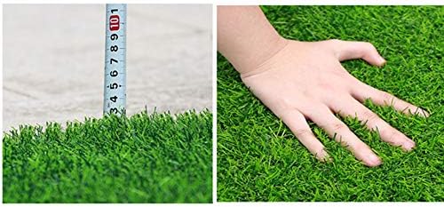 YNFNGXU Синтетичен морава с изкуствено покритие Височина на власинките 15 мм, Специален Празничен Тревата, Естествен,