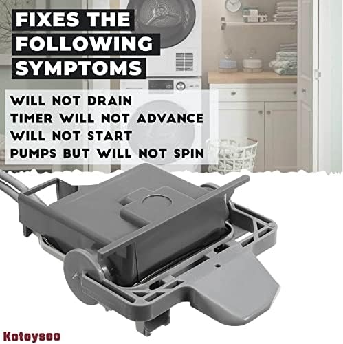 285671 Ключа на капака на пералната машина Kotoysoo - Подмяна на Whirlpool перални машини, Kenmore – Подмяна на: