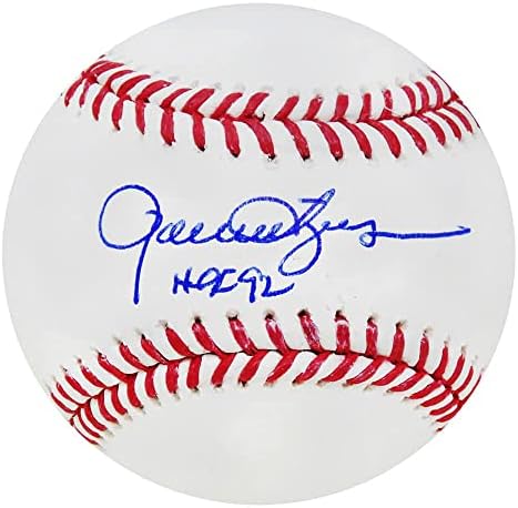Играта топката Rollie Пръст с автограф MLB w /HOF'92 - Бейзболни топки с автографи