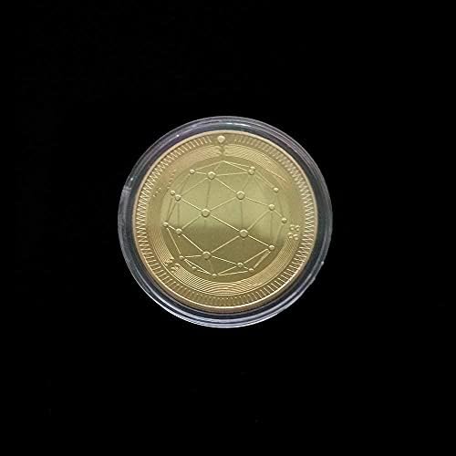 Challenge Coin Quantum Монета Виртуална Възпоменателна Монета, Монета Биткоин Антични Копие Монета Занаят Колекционер