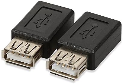 ELECTOP 2 Pack Конвертор USB 2.0 A Female в Micro USB Adapter Female