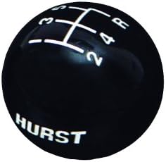 Дръжка на скоростния Hurst 1630125 Черна с 5 скорости