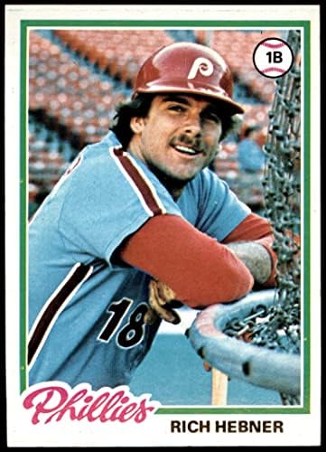 1978 Topps 26 Рич Хебнер Филаделфия Филис (Бейзболна картичка) Ню Йорк-Филаделфия