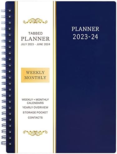 Учебен Планер 2023-2024 години - Планер 2023-2024 години с седмични и месечни разворотами, юли 2023 г. - юни 2024
